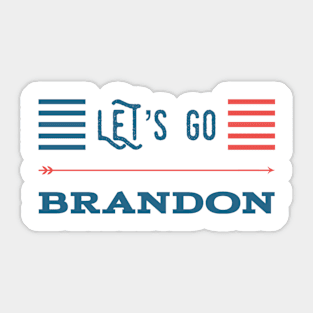 Lets Go Brandon Sticker